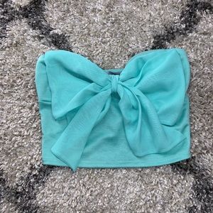 Charlotte Russe Bow Tube Top